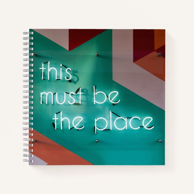 8.5" x 8.5" Spiral Notebook (Front)