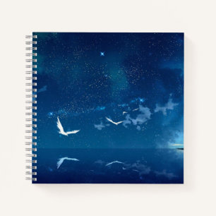 8.5" x 8.5" Spiral Notebook