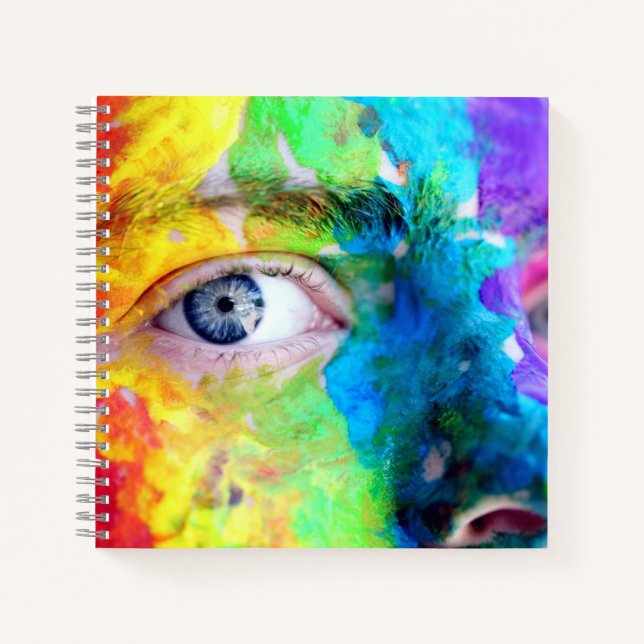 8.5" x 8.5" Spiral Notebook (Front)