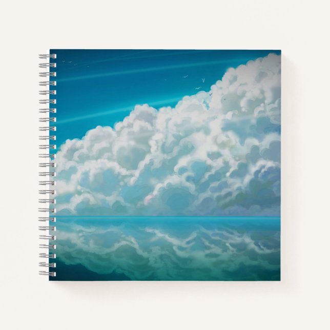 8.5" x 8.5" Spiral Notebook (Front)