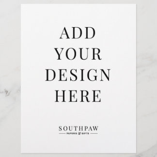 8.5x11" Wedding Sign Custom Print