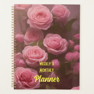 8.5x11 Weekly & Monthly Planner - Undated
