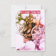 8.9 cm x 12.7 cm Flat Thank You Card