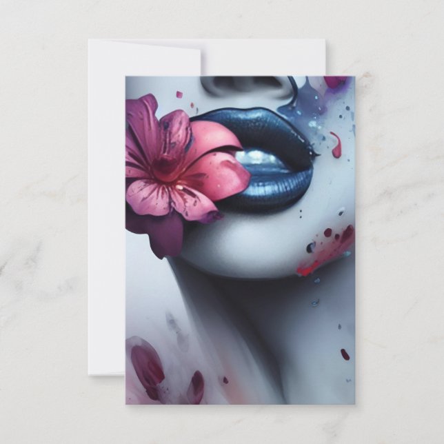 8,9 cm x 12,7 cm Tarjeta de agradecimiento plana Thank You Card (Front)