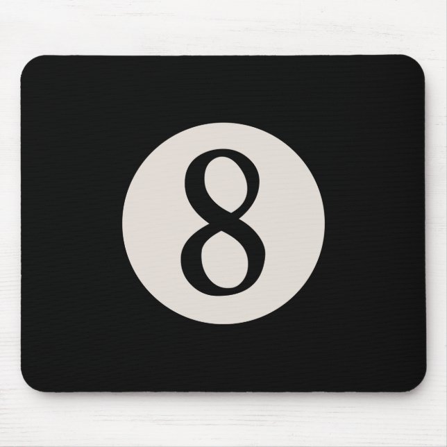 8-Ball 8 Mouse Mat (Front)
