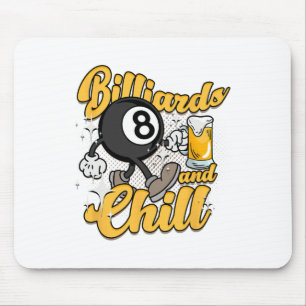 8-ball Billards And Chill Mouse Mat
