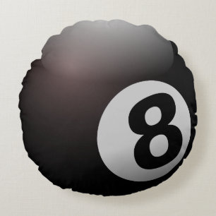 8 Ball Billiard Pool Round Cushion