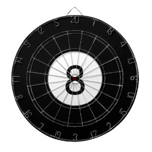 8-Ball Billiards Dartboard