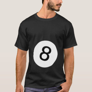 8 Ball Billiards Pool Costume T-Shirt