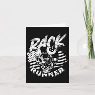 8-ball Billiards Rack Runner  Card