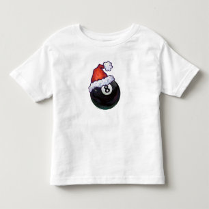 8 Ball Christmas Green Toddler T-Shirt