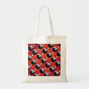 8 Ball Christmas Red Hat Tote Bag