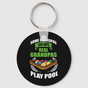 8 Ball Eight Ball - Funny Pool Billiards  Key Ring