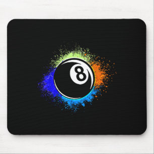8-ball Eight-ball Pool Billiards Snooker Mouse Mat