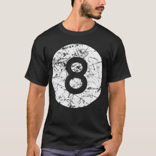 8 Ball / Eight Ball - Weathered T-Shirt
