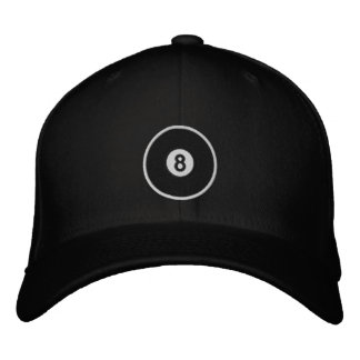 8 Ball Embroidered Hat