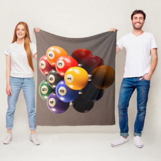 8 Ball Fleece Blanket