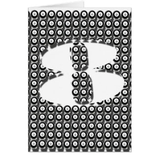 8-ball graphic art card (BLANK)