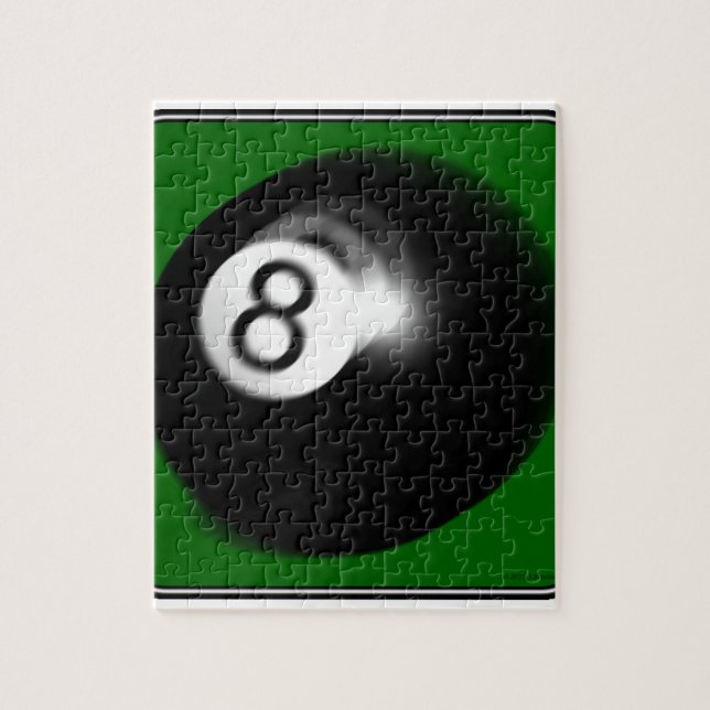 8 Ball Jigsaw Puzzle (Vertical)