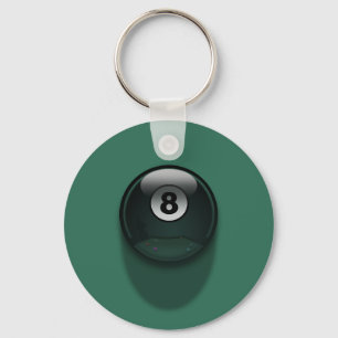8-Ball Key Ring