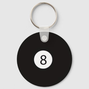 8 Ball Key Ring