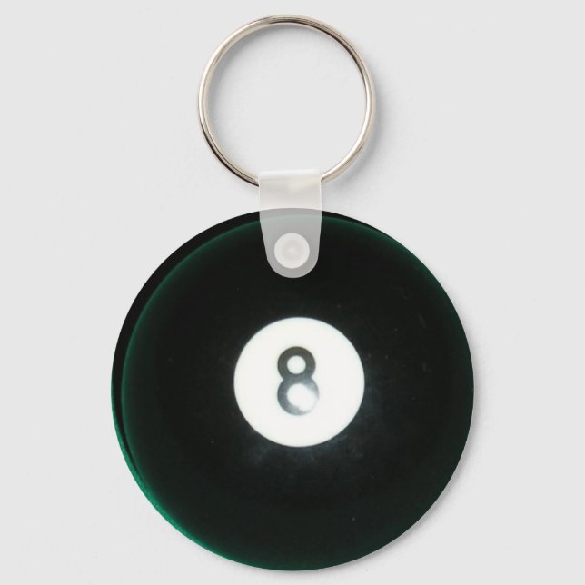 8 Ball Key Ring (Front)
