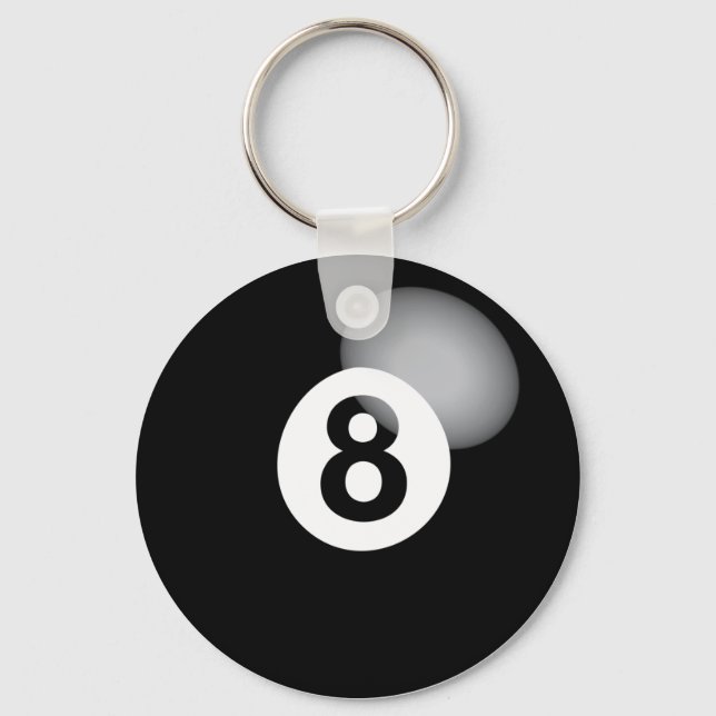8 Ball Keychain (Front)
