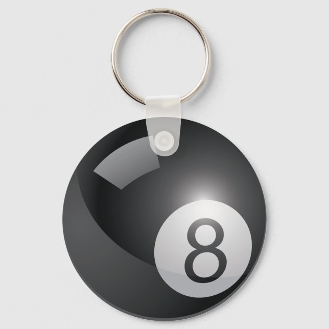 8 Ball Keychain (Front)