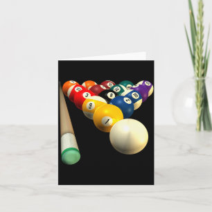 8-ball Ol Team S For Bar League Protecting  Card