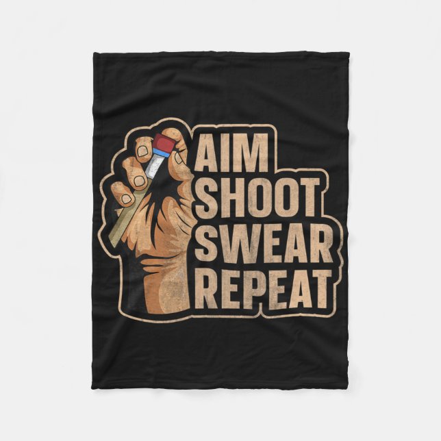 8 Ball Pool Billiard Quote For A Pool Player  Fleece Blanket (Front)