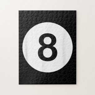 8 Ball Pool Hall Tees, Shark Lover Gift Jigsaw Puzzle