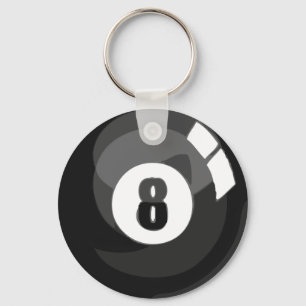 8 Ball Pool Key Ring