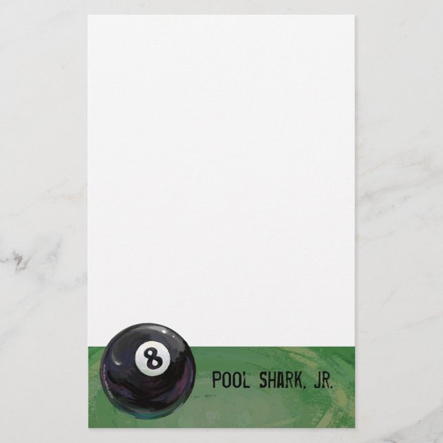 8 Ball Stationery (Front)