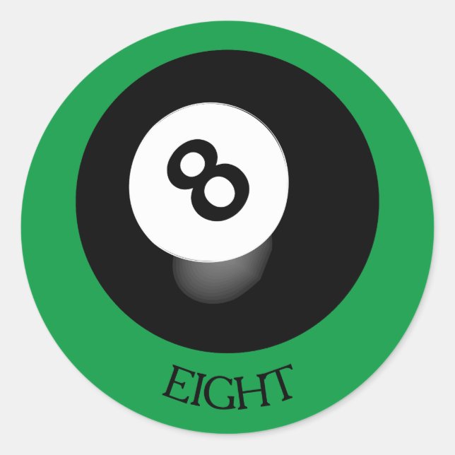 8 Ball Sticker (Front)