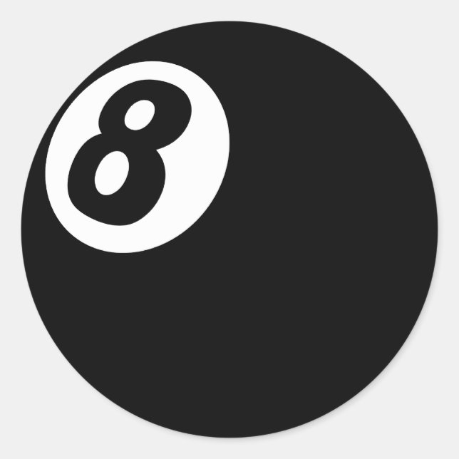 8 Ball Sticker (Front)