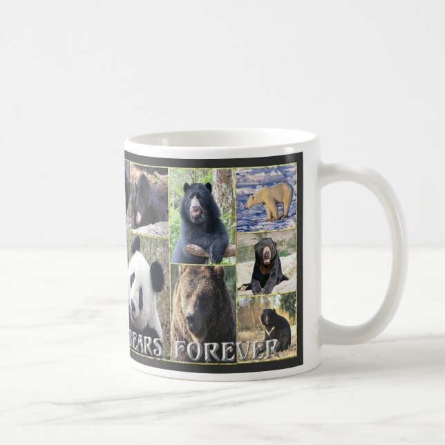 8 BEARS FOREVER COFFEE MUG (Right)