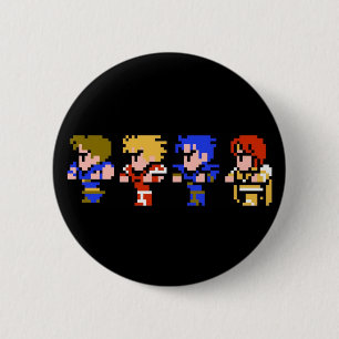 8-bit 6 cm round badge