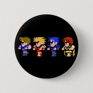 8-bit 6 cm round badge