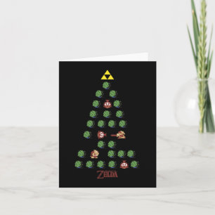 8-bit Christmas Tree Card
