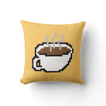 8-bit Coffee Pillow