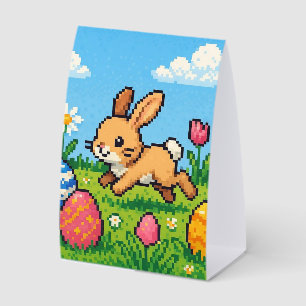 8 bit cute Easter bunny/rabbit Travel Mug