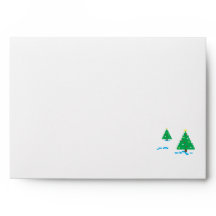 8-bit Gaming Holiday Envelope