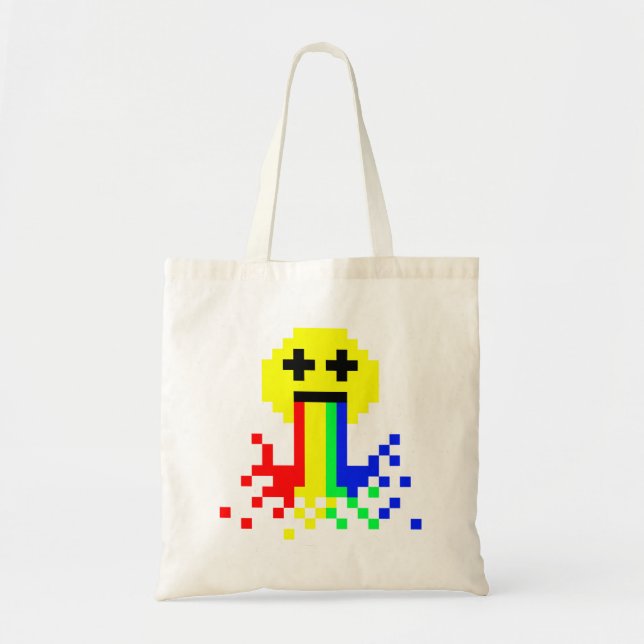 8 Bit Hangover Tote Bag (Front)