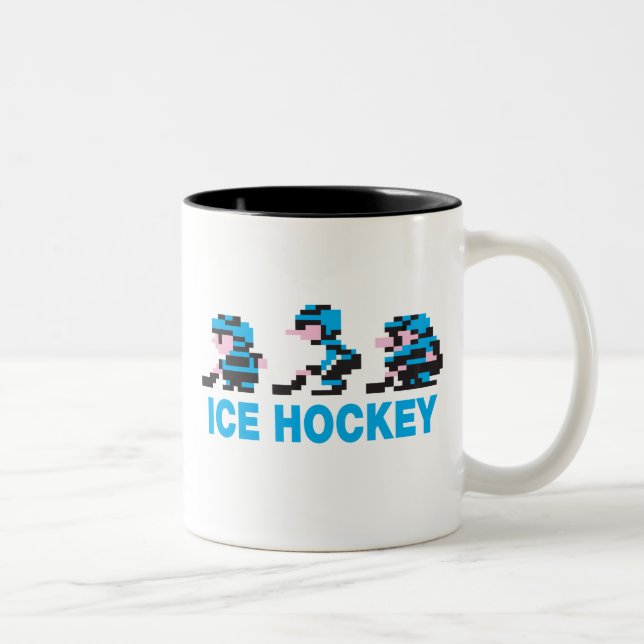 8-Bit Hockey Guys Mug (Right)