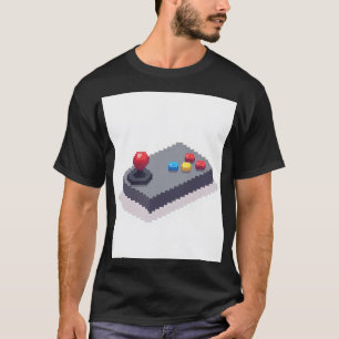 8 Bit Joystick Retro Gaming T-Shirt