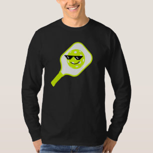 8 Bit Nft Pixel Pickleball With Sunglasses Meme T-Shirt