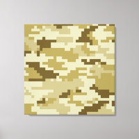 8 Bit Pixel Digital Desert Camouflage / Camo
