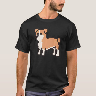 8 Bit Pixel English Bulldog T-Shirt