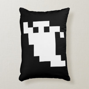 8 Bit Pixel Ghost Decorative Cushion