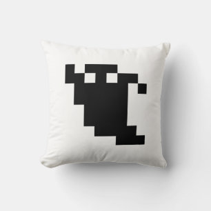 8 Bit Pixel Ghost Shadow Cushion